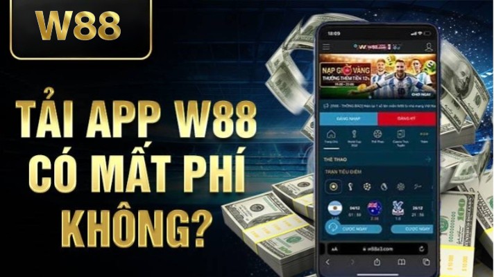 W88 43 Tải app W88 có mất phí không?